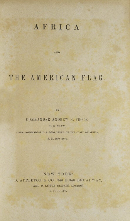 Africa and the American Flag