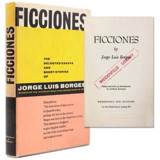 Item #338023 Ficciones. … Edited with an Introduction by Anthony Kerrigan. Jorge Luis Borges