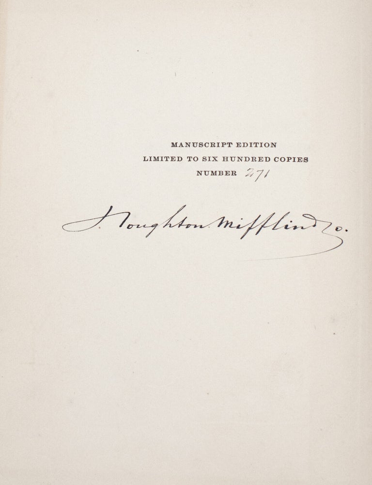 Autograph Manuscript leaf from working draft of WALDEN, the end of chapter III, &ldquo;OF READING&rdquo; [inserted in:] The Writings in Twenty Volumes, Manuscript Edition