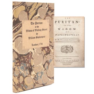 Item #338162 The Puritan, or, The Widow of Watling-Street. By Mr. William Shakespear. William...