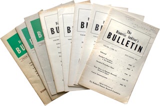 Item #338212 THE DIANETIC AUDITOR'S BULLETIN. Volume 1, Nos. 1-2, July-August, 1950; Vol. 1, No....