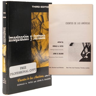 Item #338232 Imaginación y Fantasía. [At head of title:] Cuentos de las Américas. Jorge Luis...