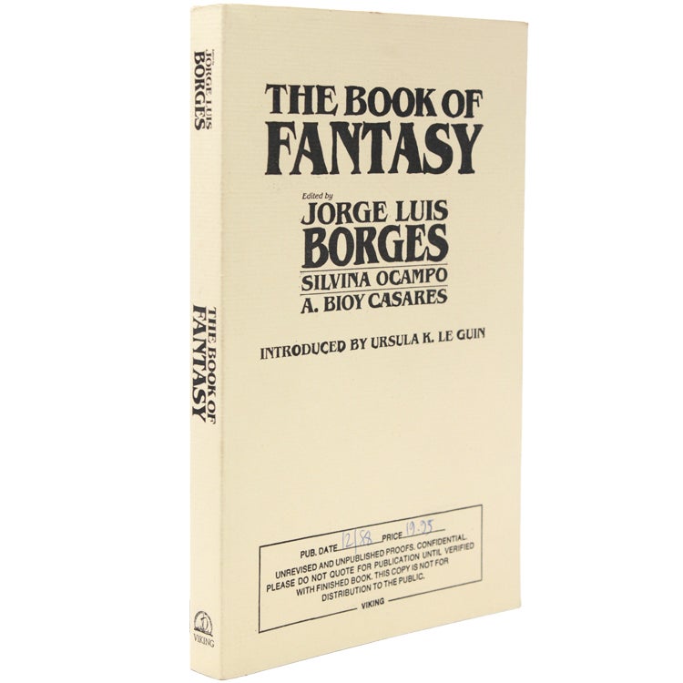 The Book of Fantasy. … Introduced by Ursula K. Le Guin