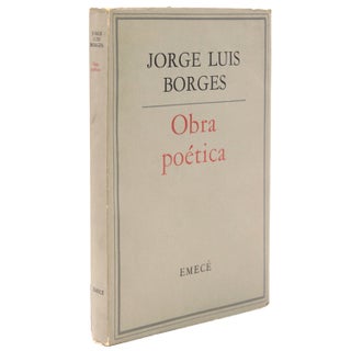 Item #338301 Obra Poética 1923-1964. [At head of title:] Obras completas. Jorge Luis Borges