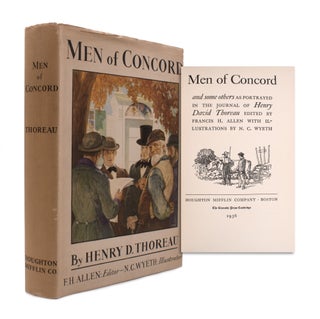 Item #338309 Men of Concord And Some Others As Portrayed In The Journal Of Henry David Thoreau :...
