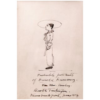 Item #338318 Portrait "Probable portrait of Harold Ramsway(?) For Mrs. Huxley/ Booth...