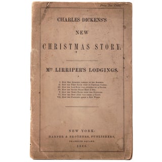 Item #338469 Charles Dickens New Christmas Story. Mrs. Lirriper's Lodgings