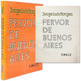 Item #338502 Fervor de Buenos Aires. Jorge Luis Borges
