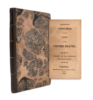 Item #338513 Washington's Farewell to the People of the United States. Published for the...