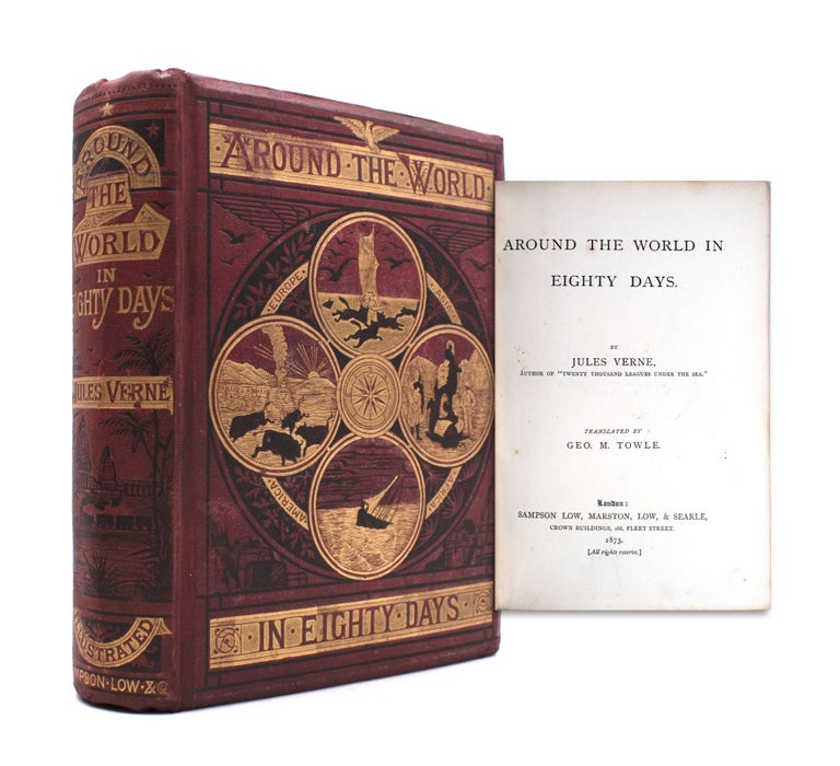Item #338567 Around the World in Eighty Days. Jules Verne.