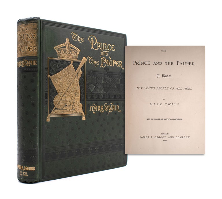 Item #338570 The Prince and the Pauper. A Tale for Young People of All Ages by Mark Twain. Samuel L. Clemens.
