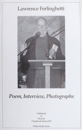 Item #338623 Poem, Interview, Photographs. Lawrence Ferlinghetti
