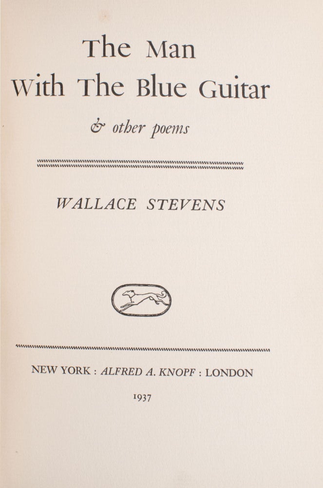 The Man with the Blue Guitar & Other Poems