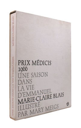 Item #338679 Une Saison Dans La Vie D'emmanuel. Roman Prix Medicis 1966. Illustrations Originales...