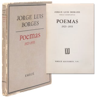 Item #338723 Poemas 1923-1953. [At head of title:] Obras Completas. Jorge Luis Borges