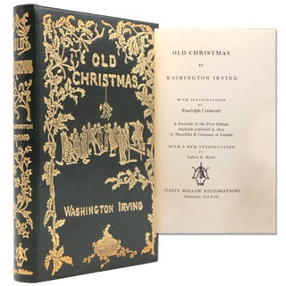 Item #338770 Old Christmas...With a new Introduction by Andrew B. Myers. Washington Irving