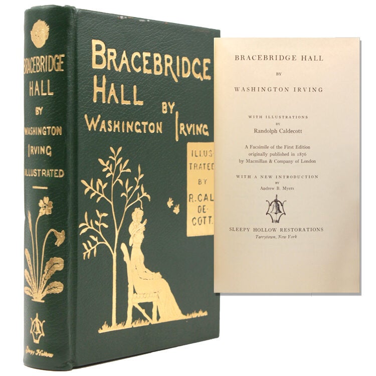 Item #338772 Barcebridge Hall...With a new Introduction by Andrew B. Myers. Washington Irving.