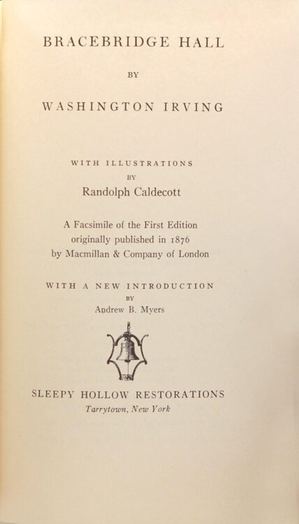 Barcebridge Hall...With a new Introduction by Andrew B. Myers (3/6)