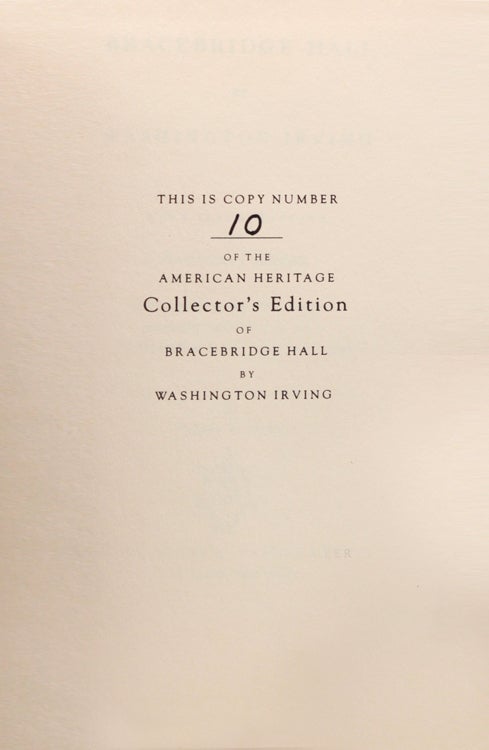 Barcebridge Hall...With a new Introduction by Andrew B. Myers (4/6)