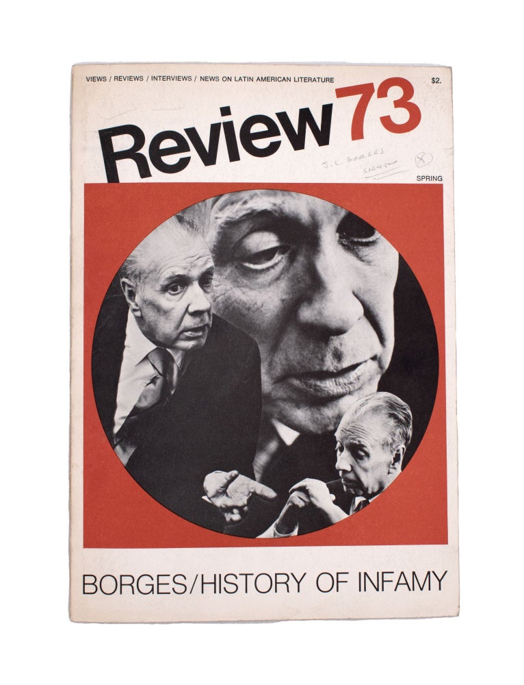 Review 8, Spring 1973. [Focus. A Universal History of Infamy]