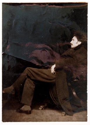 Item #339109 Photographic Portrait of Ezra Pound. Ezra Pound, E. O. Hopp&eacute