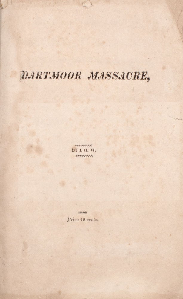 Dartmoor Massacre