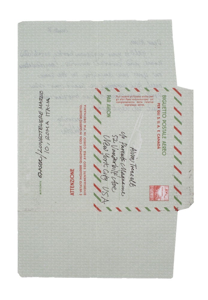 Two Autograph Letters by Milton Glaser to Children's Book Author Alvin Tresselt Concerning their Collaboration on 'THE SMALLEST ELEPHANT IN THE WORLD,' including an original ink sketch by Glaser