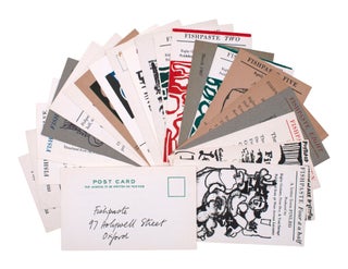 Item #339326 FISHPASTE: 1 TO 22 ["Postcard review of art & letters"/ First Series]. January 1967...