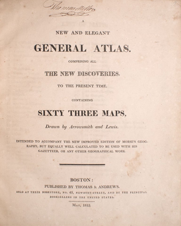A New and Elegant General Atlas