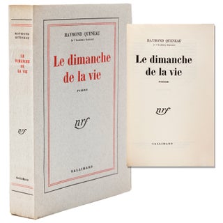 Item #339397 Le dimanche de la vie. Raymond Queneau
