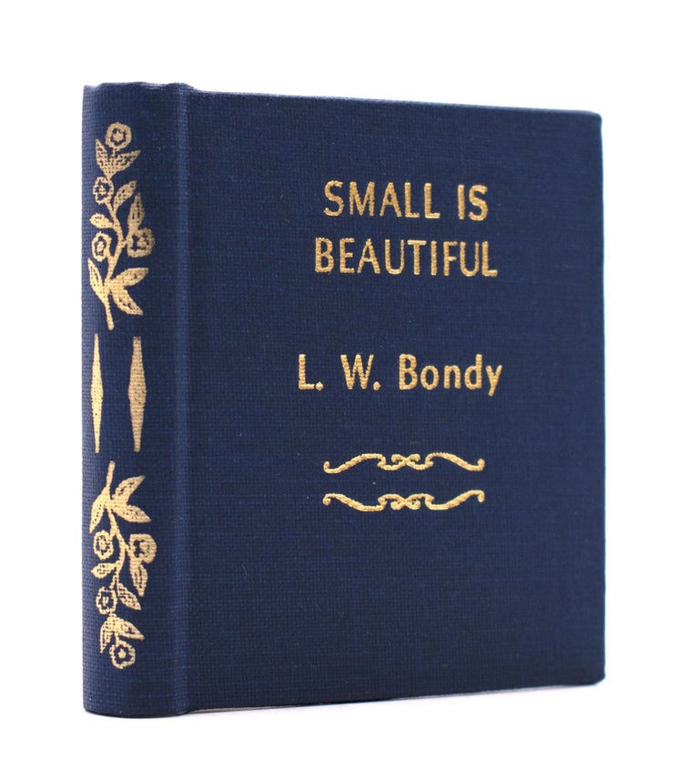 Small is Beautiful