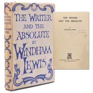 Item #339467 The Wrier and the Absolute. Wyndham Lewis