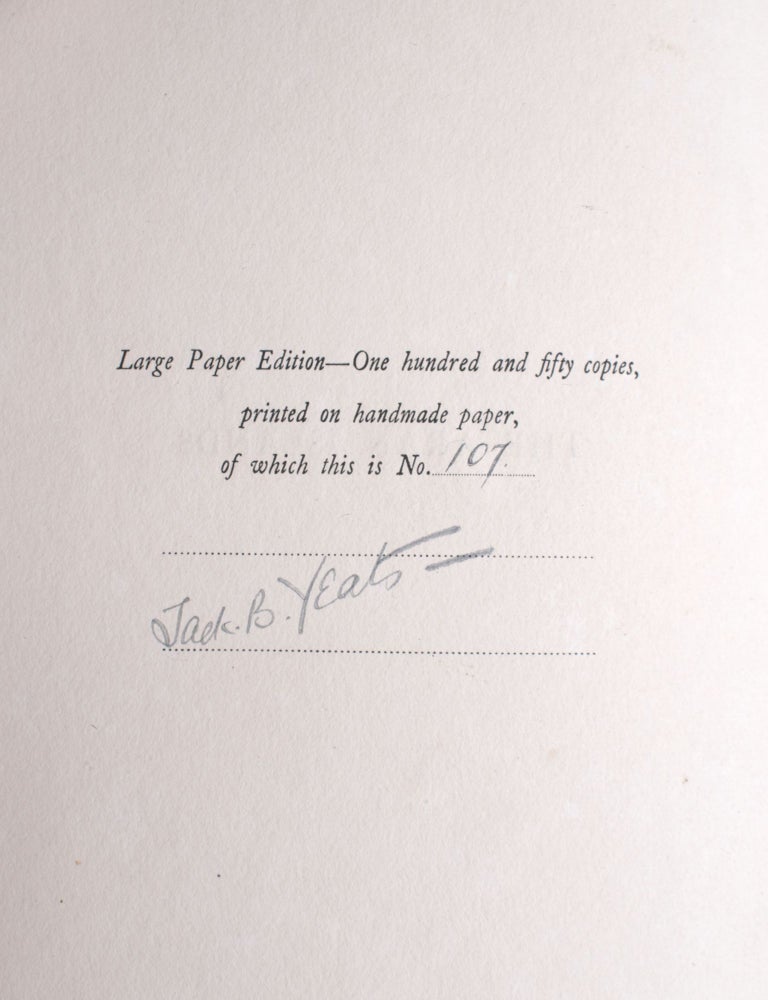 The Aran Islands: by J. M. Synge. With Drawings by Jack B. Yeats