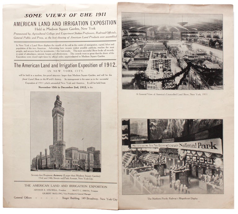 Some Views of the 1911 American Land and Irrigation Exposition