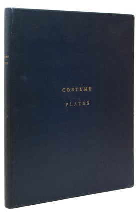 Item #34212 A portfolio containing 25 miscellaneous hand-colored costume plates. Costume Plates