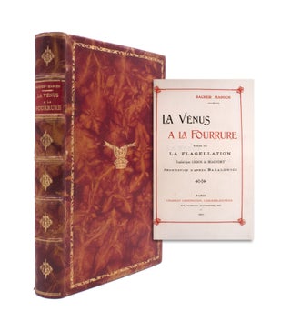 Item #345300 La Vénus à la fourrure. Roman sur la flagellation traduit par Ledos de Beaufort....