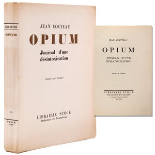 Item #345335 Opium. Journal d’une désintoxication. Jean Cocteau