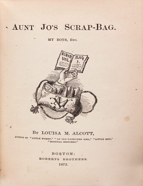 AUNT JO'S SCRAP-BAG: My Boys, Etc