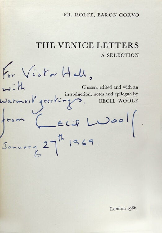 The Venice Letters