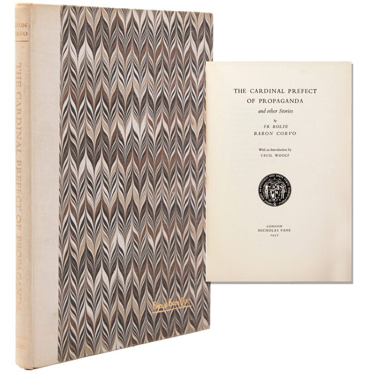 Item #345483 The Cardinal Prefect of Propaganda and other stories. With an introduction by Cecil Woolf. Frederick Rolfe, Baron Corvo.