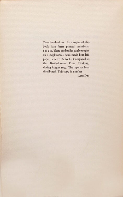 The Cardinal Prefect of Propaganda and other stories. With an introduction by Cecil Woolf (4/4)