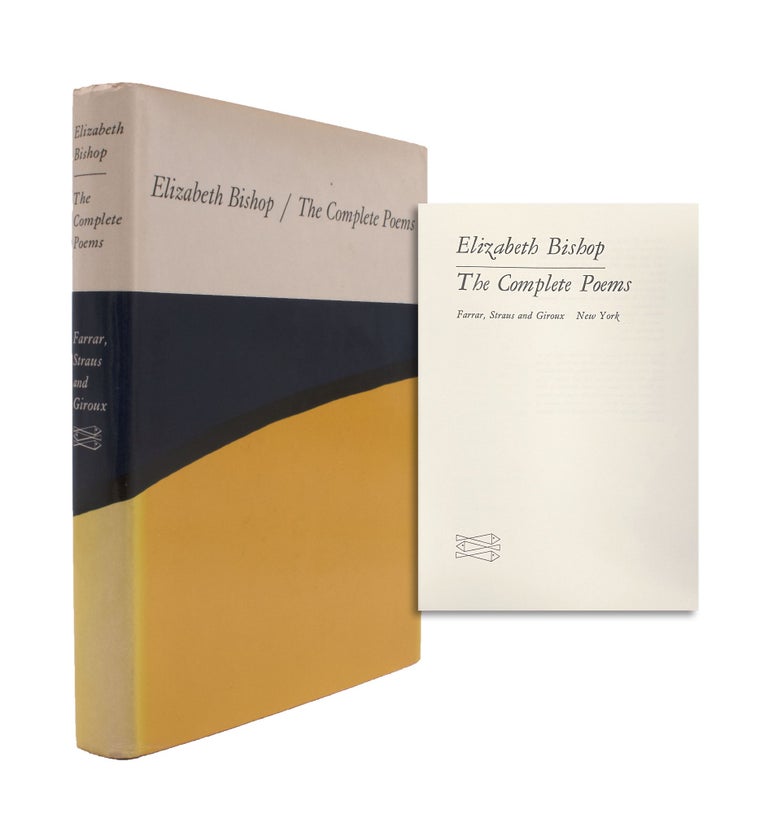 Item #345635 The Complete Poems. Elizabeth Bishop.