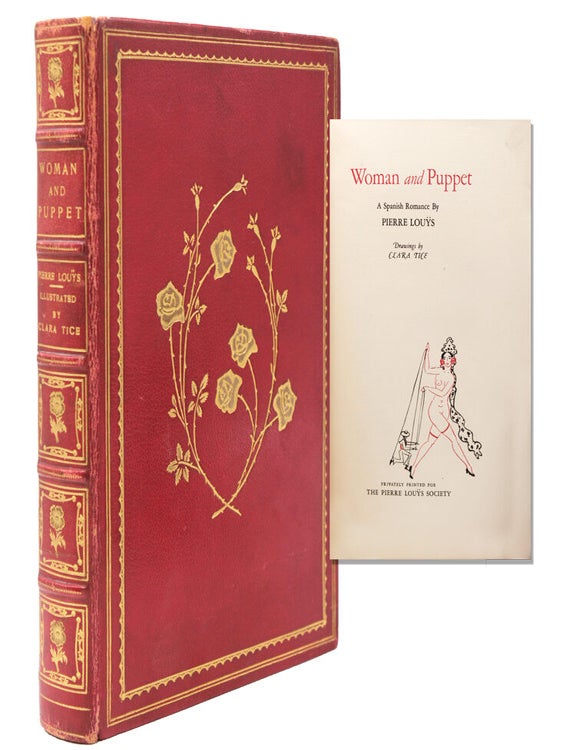 Item #345652 Woman and Puppet. Pierre Louys.