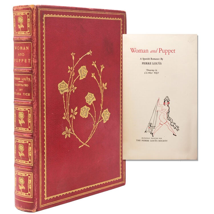 Item #345652 Woman and Puppet. Pierre Louys.