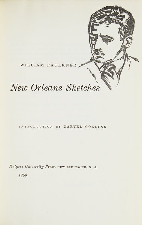 New Orleans Sketches. Introduction by Carvel Collins