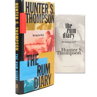 Item #345707 The Rum Diary. The Long Lost Novel. Hunter S. Thompson