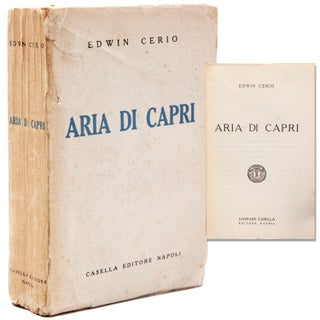 Item #345741 Aria di Capri. Edwin Cerio