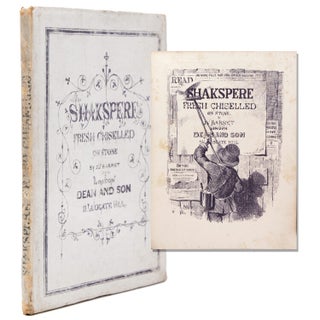 Item #345749 Shakespere fresh chiselled on stone. J. V Barret