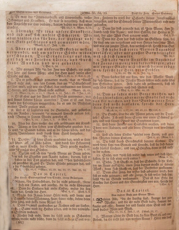 Biblia, das Die ganze heilige Schrift des Alten und Neuen Testaments, Nach der deutschen Uebersetzung D. Martin Luthers: Mit eines jeden Capitels firzen Summarien