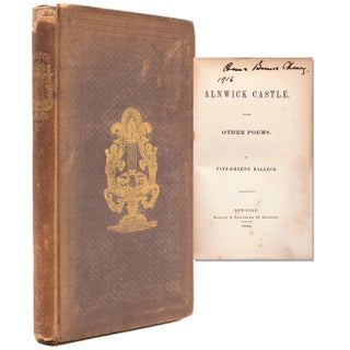 Item #345868 Alnwick Castle, with Other Poems. Fitz-Greene Halleck